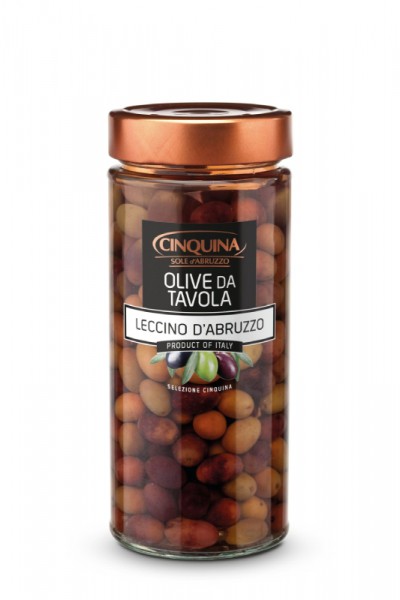 Pot Olive Nere Leccino Abruzzo 320 gr.