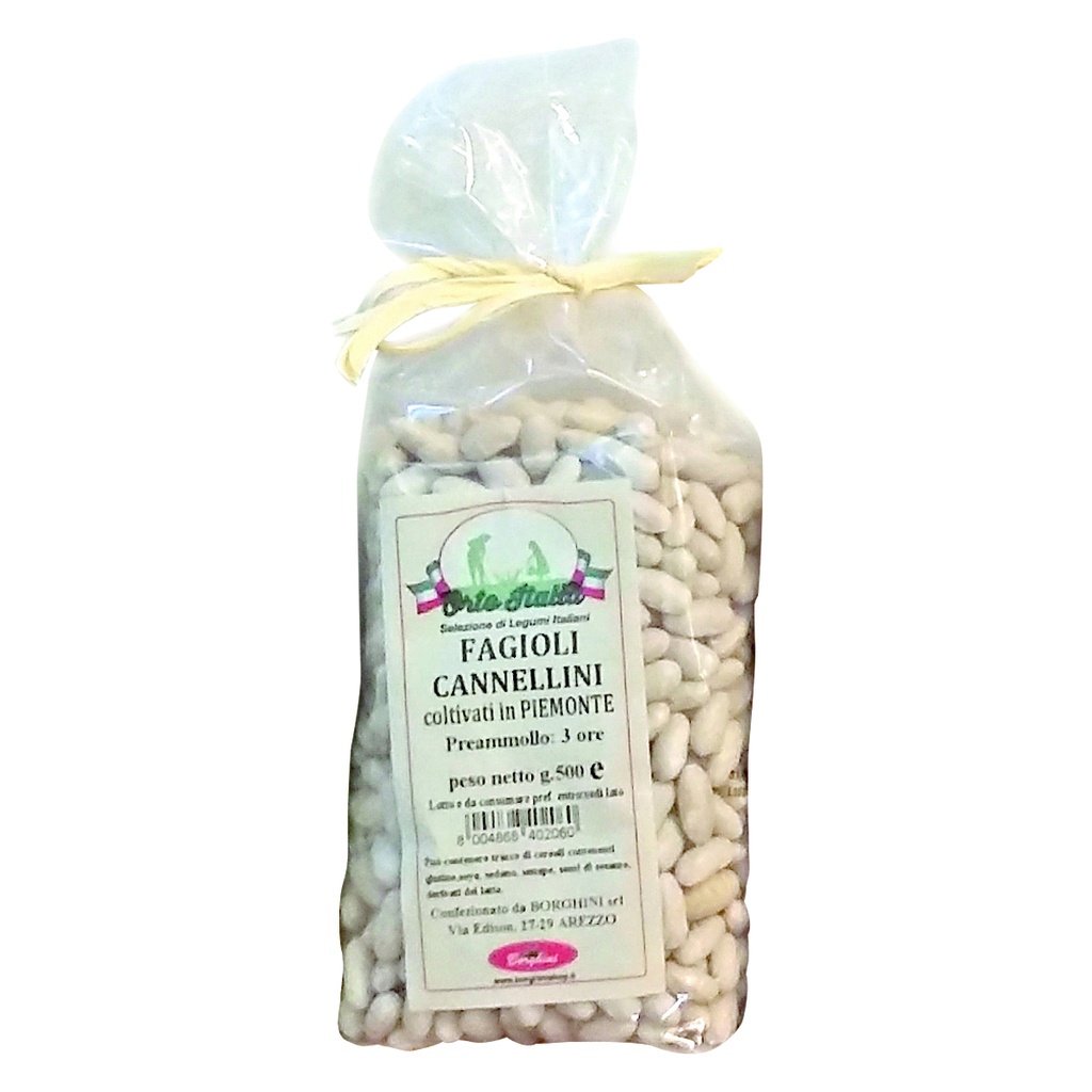 Fagioli Cannelini   500 gr.      Borghini