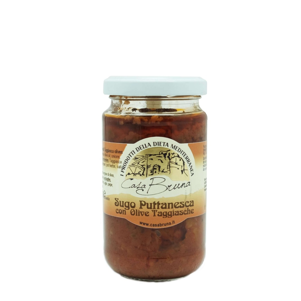 Salsa Puttanesca  180 gr.   Casa Bruna