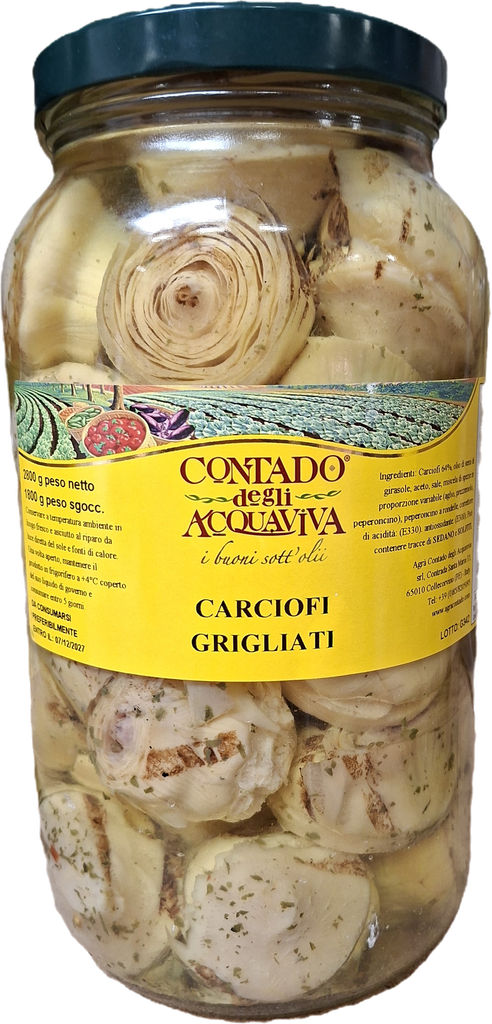 Carciofi  Grigliati  2800 g  Contado