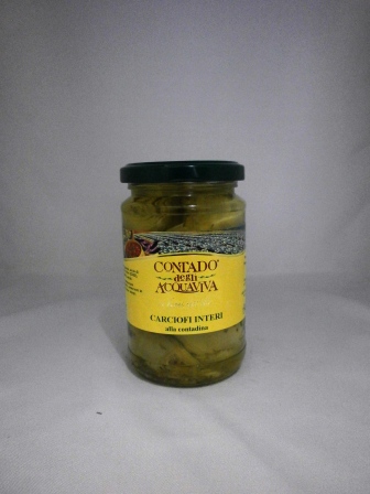 Carciofi Interi Conditi  2900 gr.  Contado