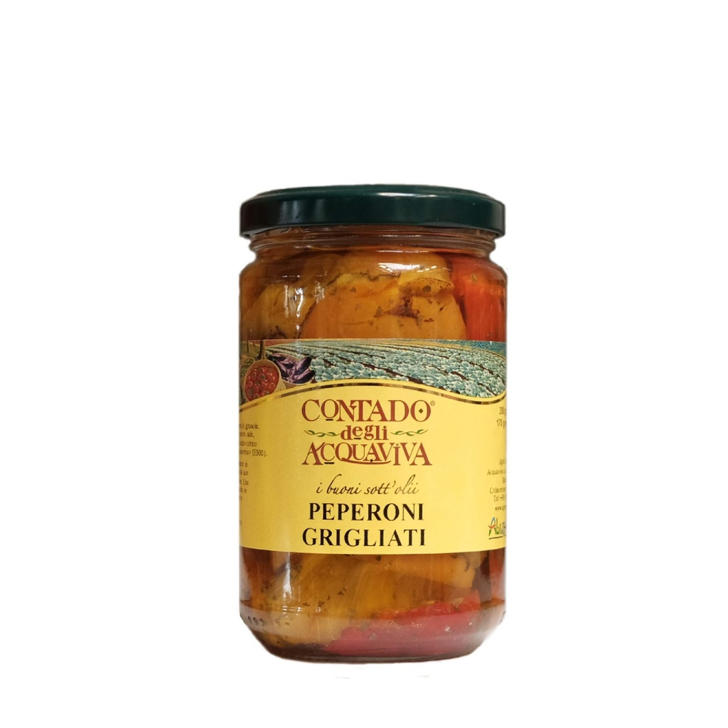 Peperoni Grigliati    290 gr.     Contado