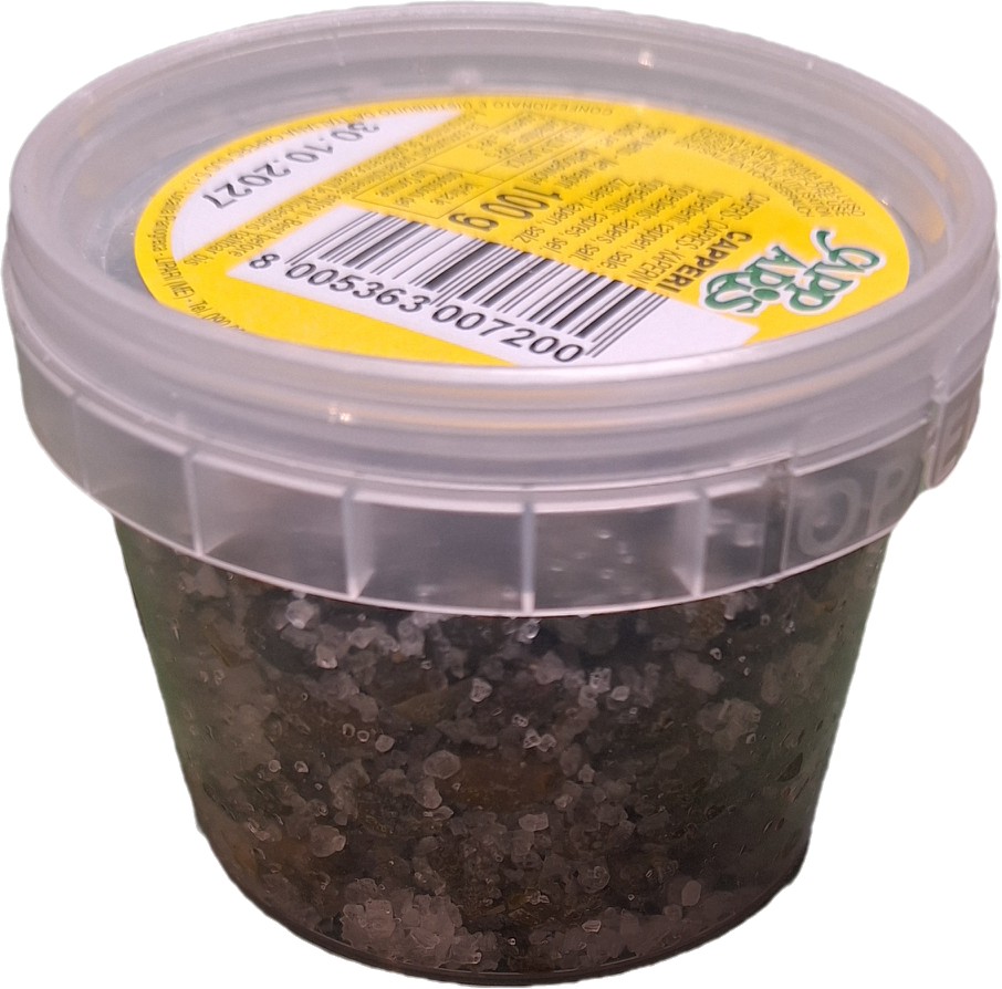 Capperi Sotto Sale 100 gr.      ICS