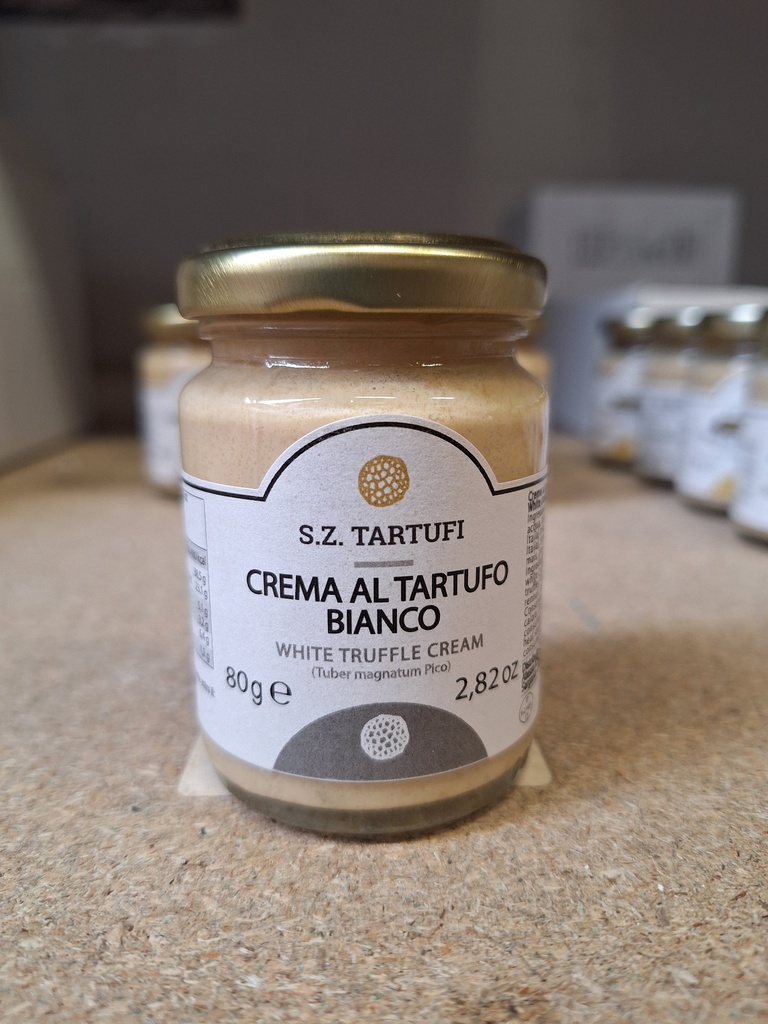 Crema al Tartuffo Bianco 80 gr.   Sz Tartufi