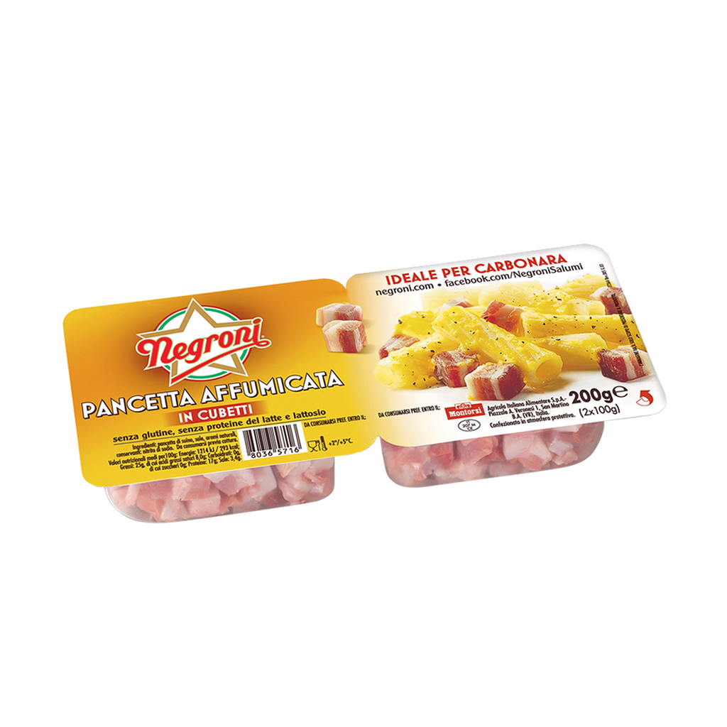 Pancetta affumicata    2 x 100 gr.