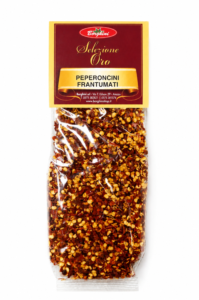 Peperoncini Frantumati  100 gr.    Borghini