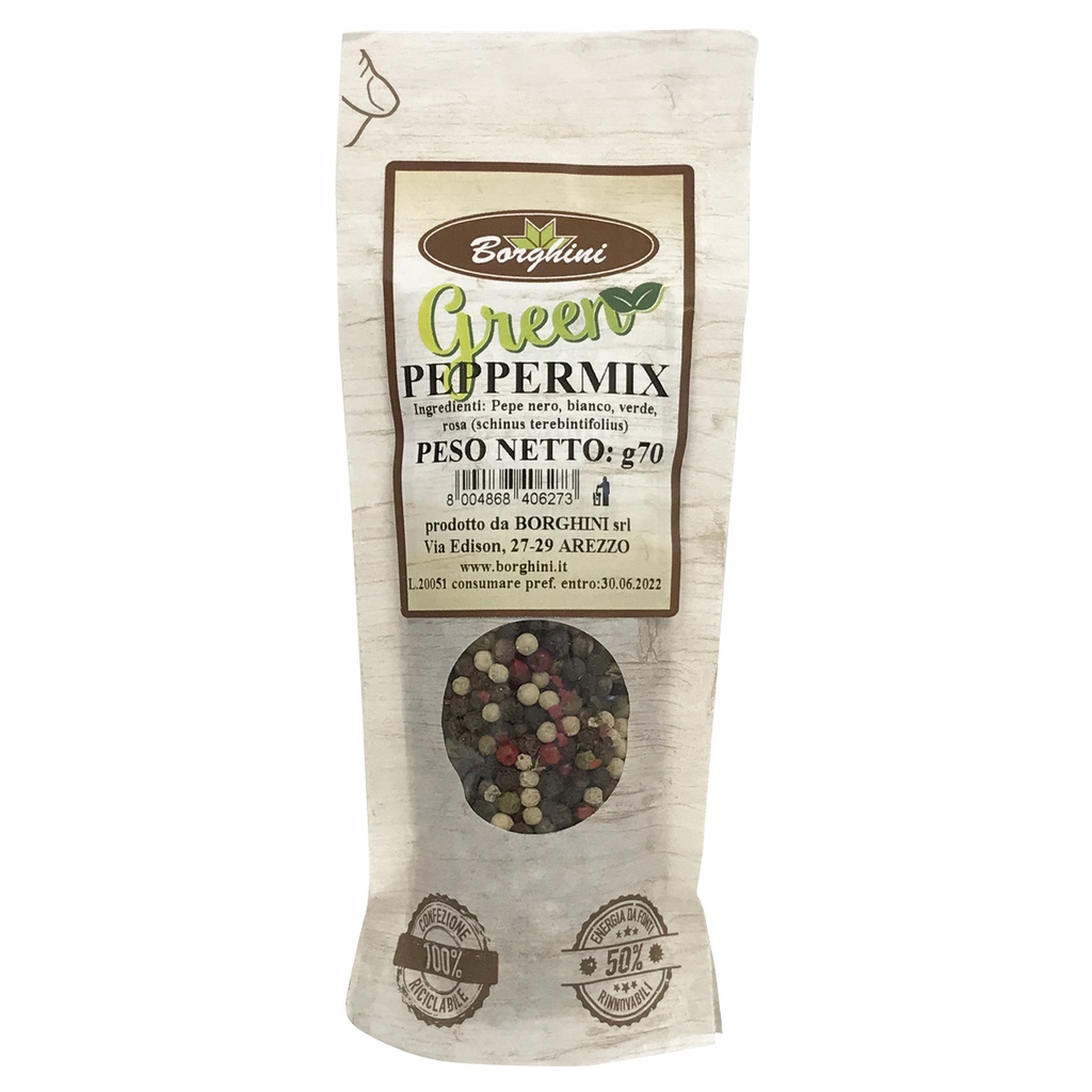 Peppermix        70 gr.  Borghini