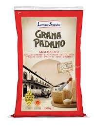 Geraspte Padano 1 kg.