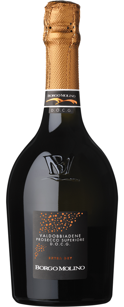 Houten Kist Prosecco Valddobbiadene  Jeroboam 3 ltr  Borgo Molino