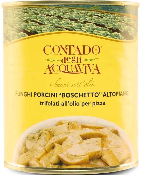 Funghi Porcini trifolati tagliati