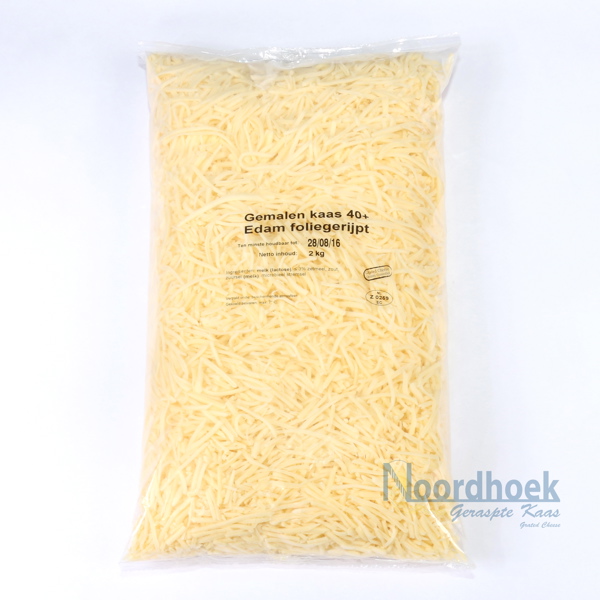 Pizzakaas gemalen Edammer  10 x 1 kg. per crt.