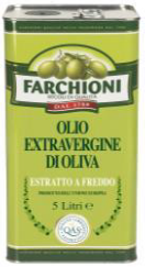 Olio ev Evoo latta 5 liter Farchioni