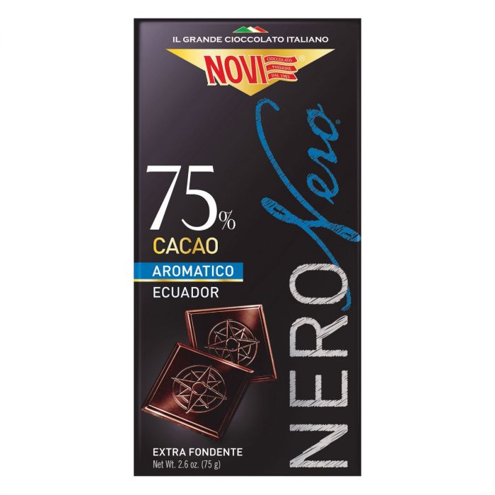 Nero Nero Aromatico 75%  75gr       Novi