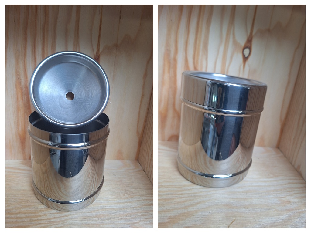 Spittoon inox piccolo   rvs