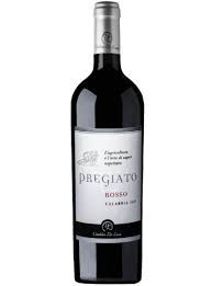 Pregiato Rosso igp Calabria De Luca