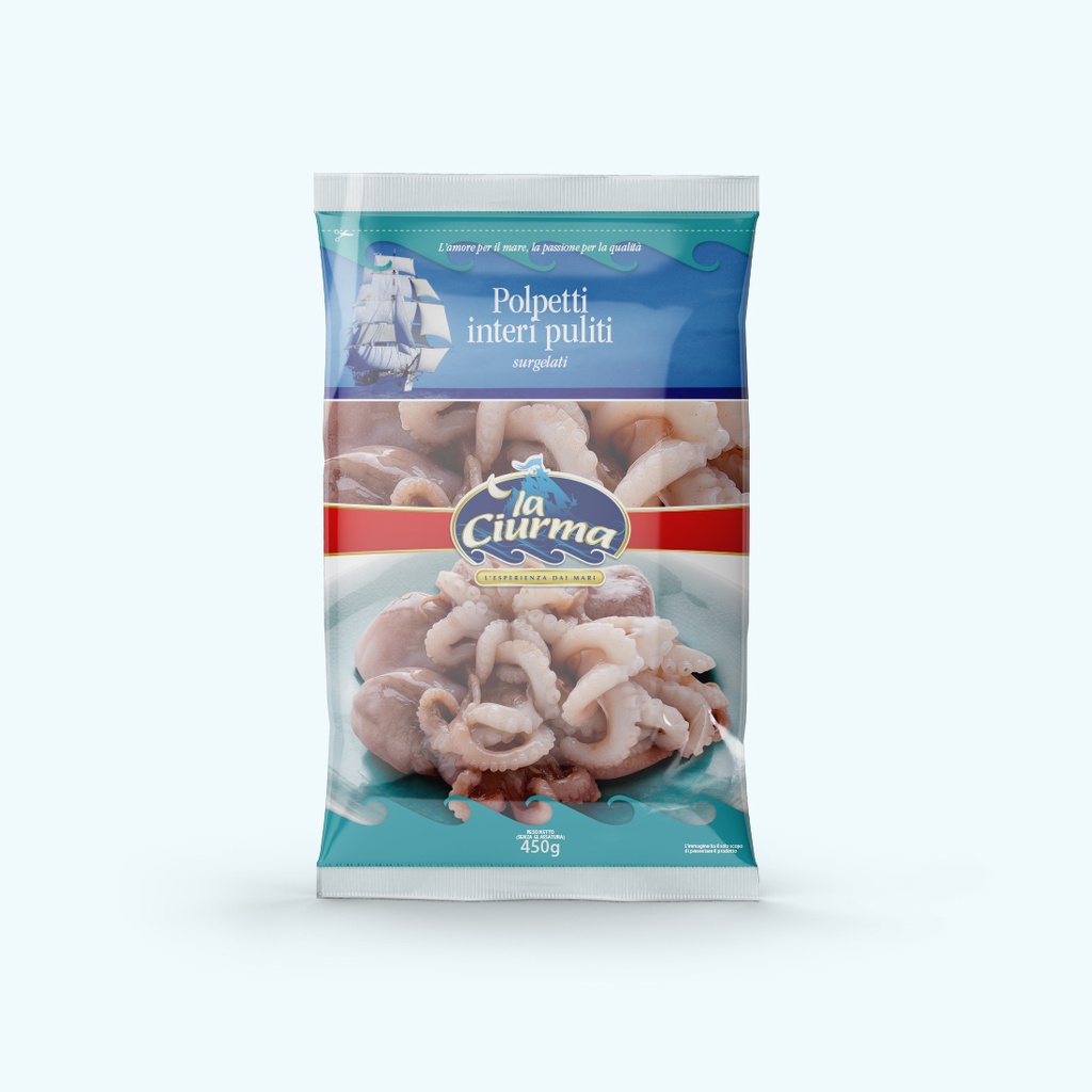 Polpetti Pulita la Ciurma 450 gr. Ittitalia