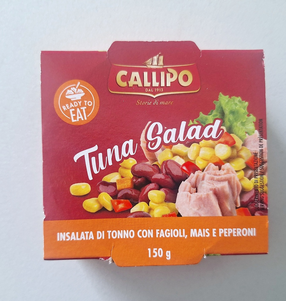 Insalata di Tonno Fagioli Mais Peper 150 gr. Callipo 