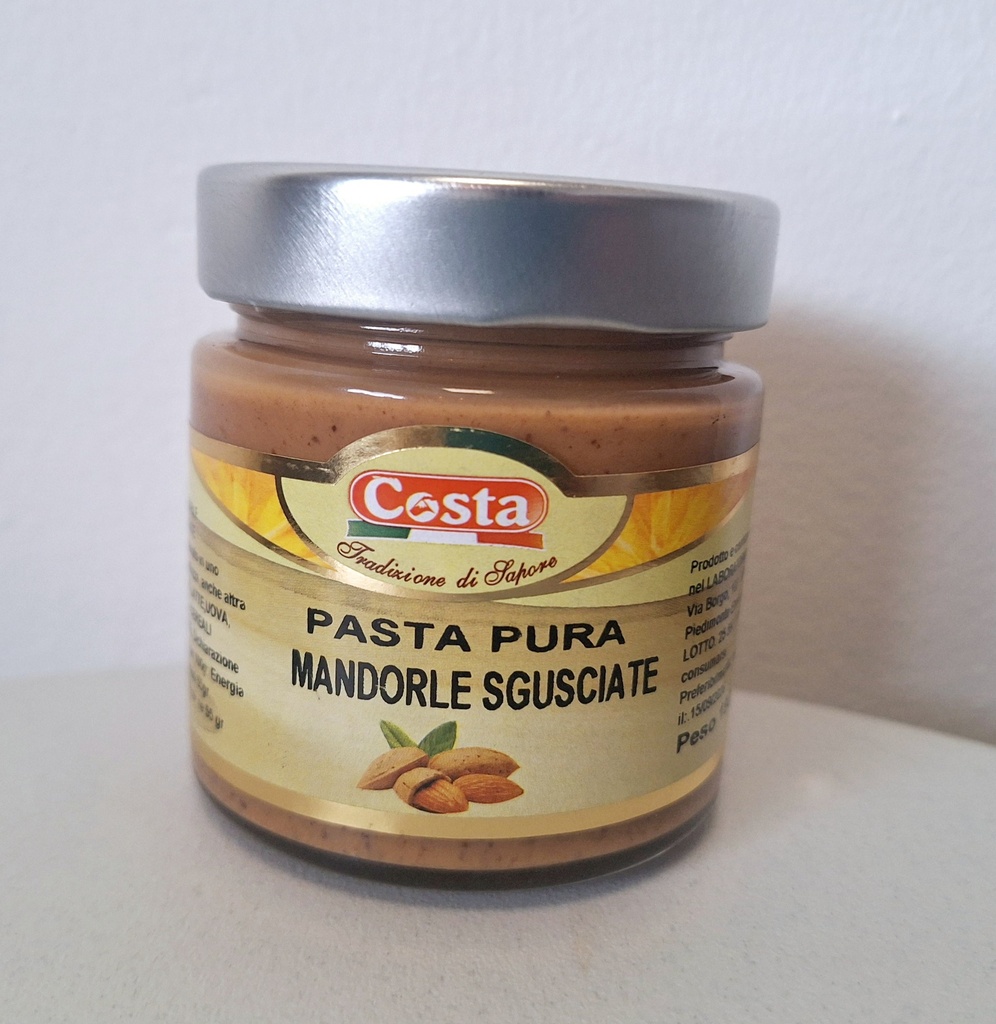 Pasta Pura Mandorla Sgusciata 190 gr.    Costa