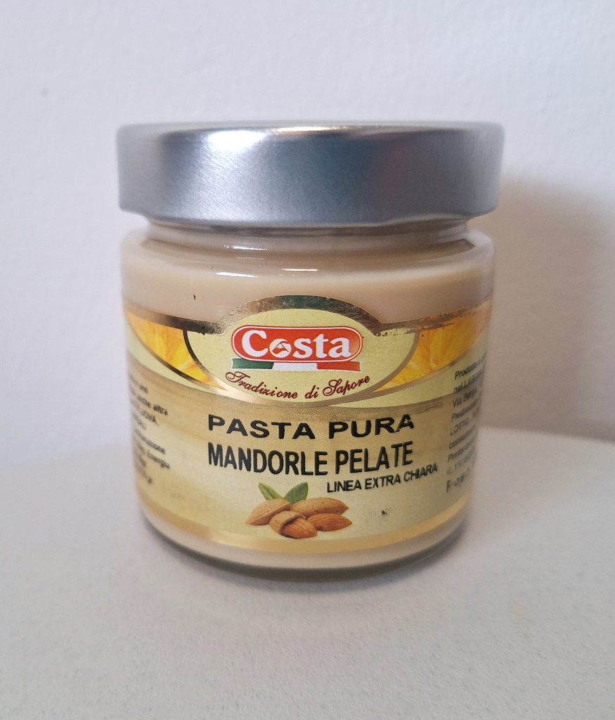 Pasta Pura Mandorla Pelata Extra Chiara190 gr.    