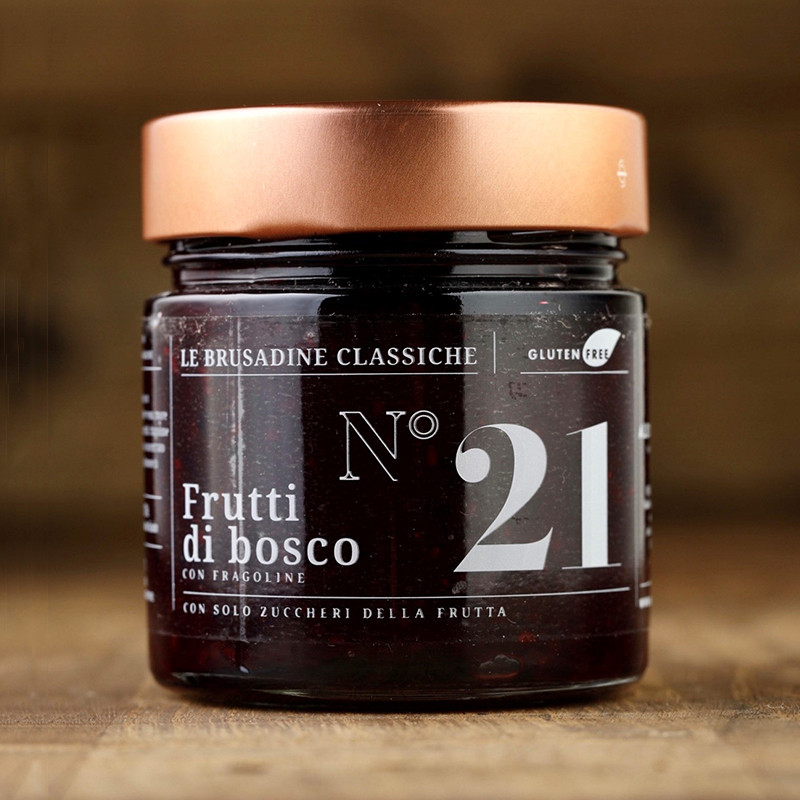 No 21 Frutti di Bosco e Fragole Le Brusadine Classiche 
