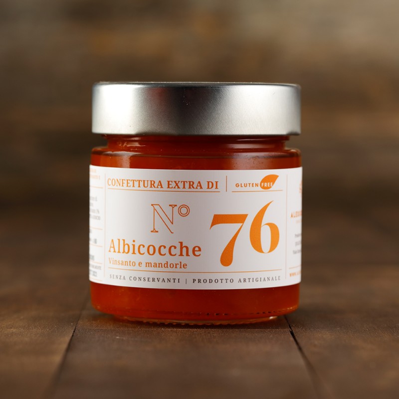 No 76 Confettura Extra Albicocca, Vinsanto e Mandorle