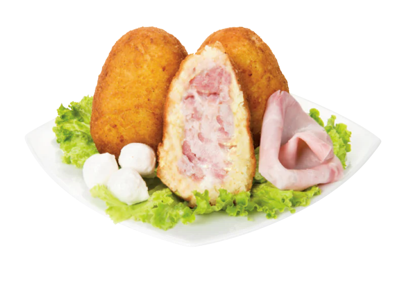 Arancini al Prosciutto mozzarella per stuk