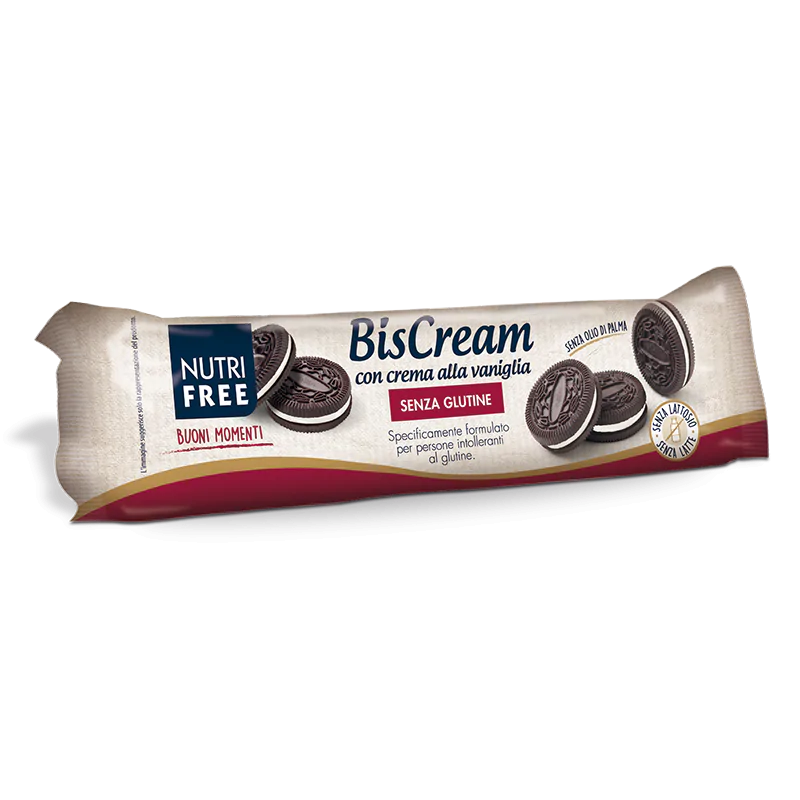 Nutrifree Biscream crema vaniglia 125 gr