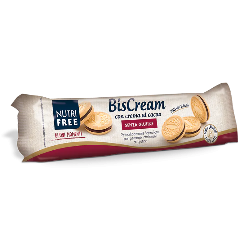 Nutrifree Biscream crema cacao 125 gr