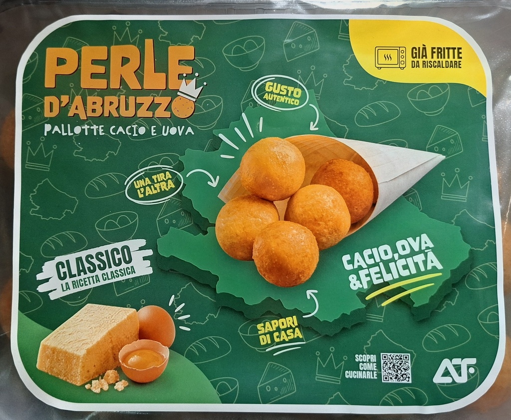 Palotte Cacio e Uovo classica  500 gr. Fritte 