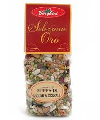 [06046] Zuppa di Legumi e Cereali 200 gr.  Borghini