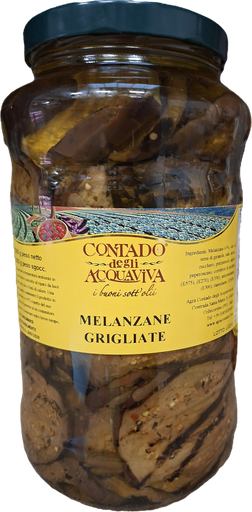 [06408] Melanzane Grigliate   2900g    Contado