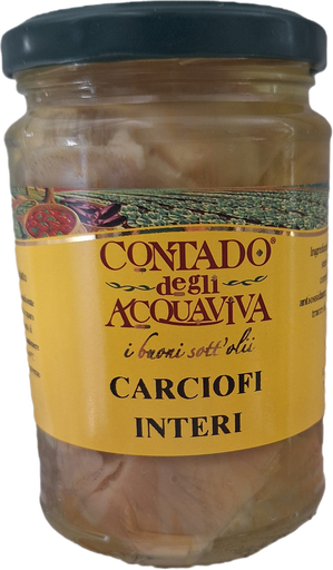 [06418] Carciofi Interi  270 gr. Contado