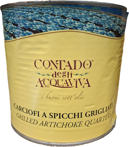 [06420_BL] Carciofi a Spicchi griglati 2500 gr.  Contado