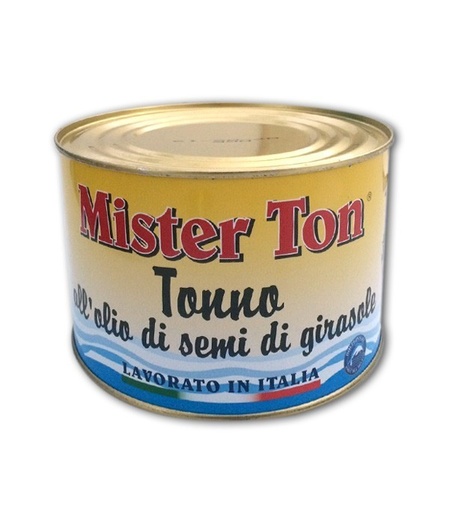 [07045] Mister Ton Tonno all`olio Girasole 1,650 kg  Callipo