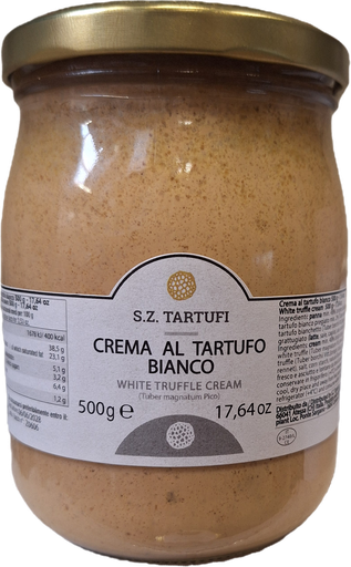 [08267] Crema al Tartuffo Bianco 500 gr.   Sz Tartufi