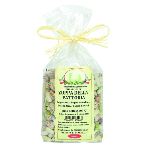 [06052] Zuppa della Fattoria      400 gr.   Borghini