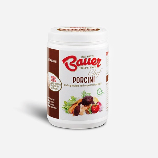 [08019] Brodo Granulare instant. Funghi 700 gr. Bauer