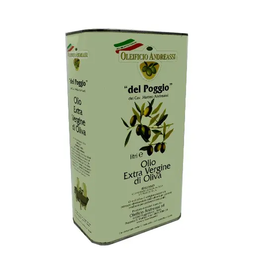 [05252] Olio Extra Vergine Andreassi 3lt LATTA BLIK 