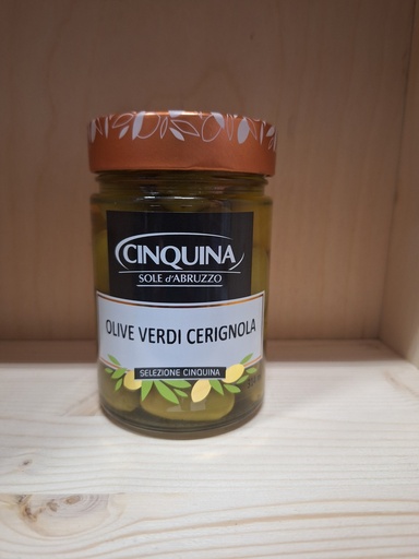 [05112] Olive Verdi Cerignola   180gr. 